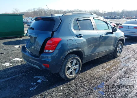 2022 Chevrolet Trax Awd Lt из США, поврежденный, VIN KL7CJPSM7NB561517